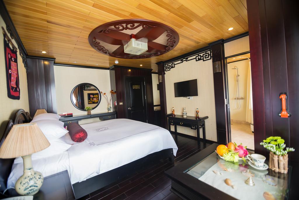 Hotel Dragon Legend Cruise Ha Long Camera foto