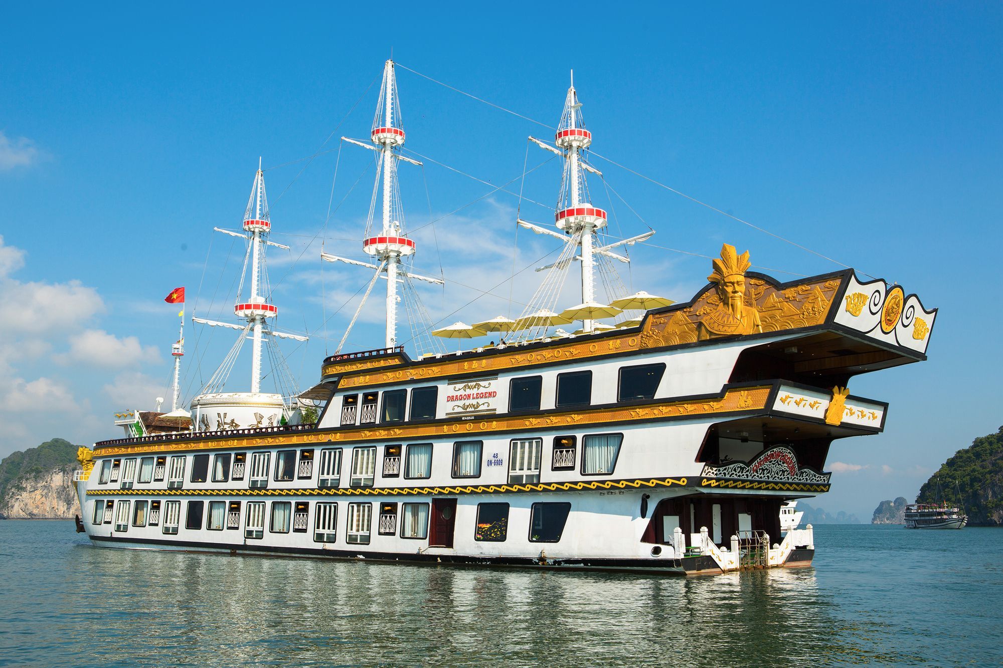 Hotel Dragon Legend Cruise Ha Long Esterno foto